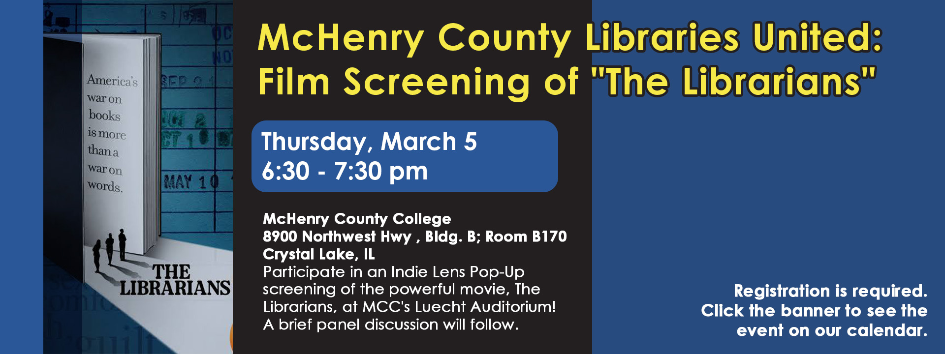 The Librarians Film Screening